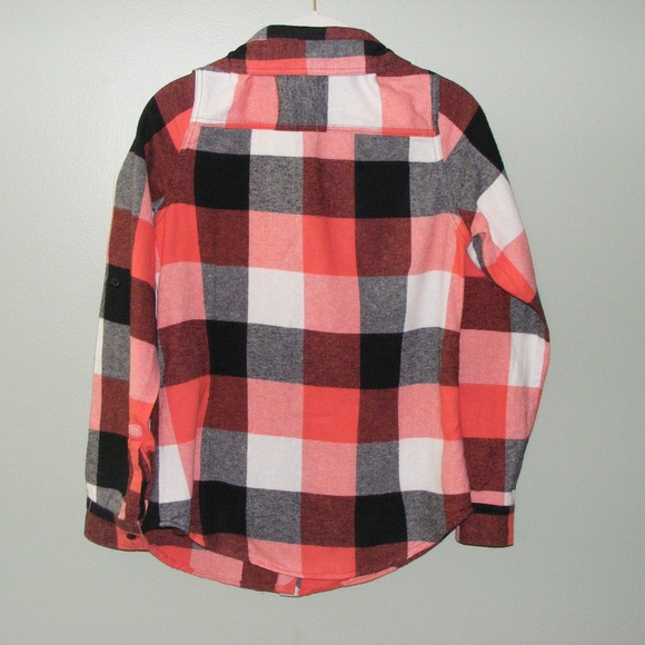 Poly & Ester Top Or Jacket Plaid Design Sz M EUC - Picture 3 of 8